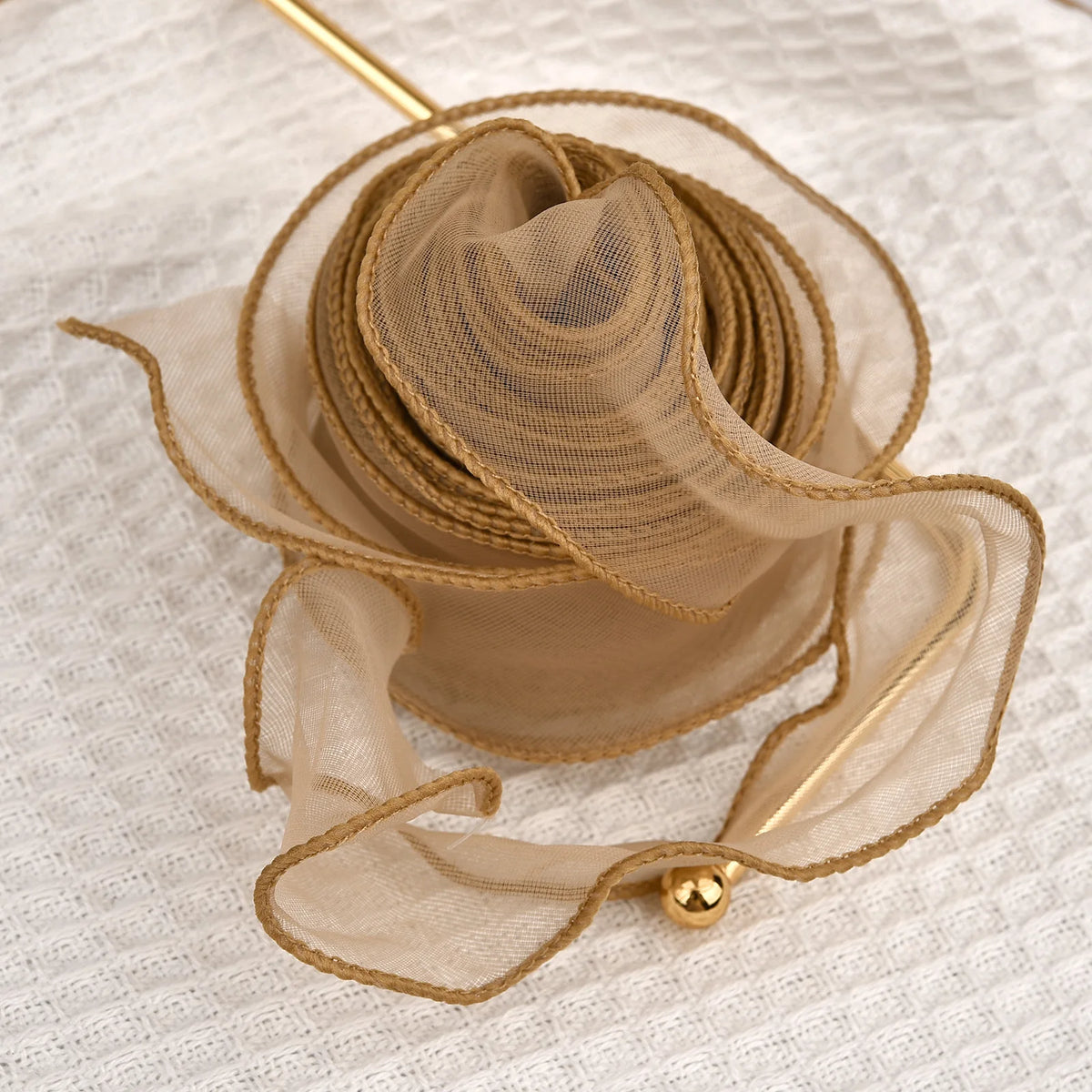 Ribbon Organza Chiffon Silk Satin For DIY Craft Gift Wrapping Decoration Wedding Bouquets Wreath Sewing Supplies